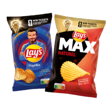 Lay's max of flat chips